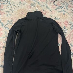 Black Turtleneck Long Sleeve Top